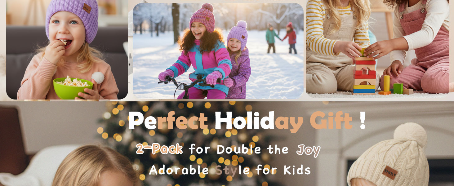 Fleece Lined EarFlap Knit Hat