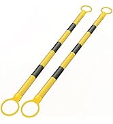 RoadHero 2 Pack 4 FT to 6.9 FT Retractable Cone Bar, Expandable Traffic Cone Bars for Parking Lot...