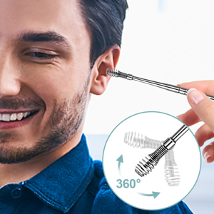 Ohrlöffel mit langem Kopf