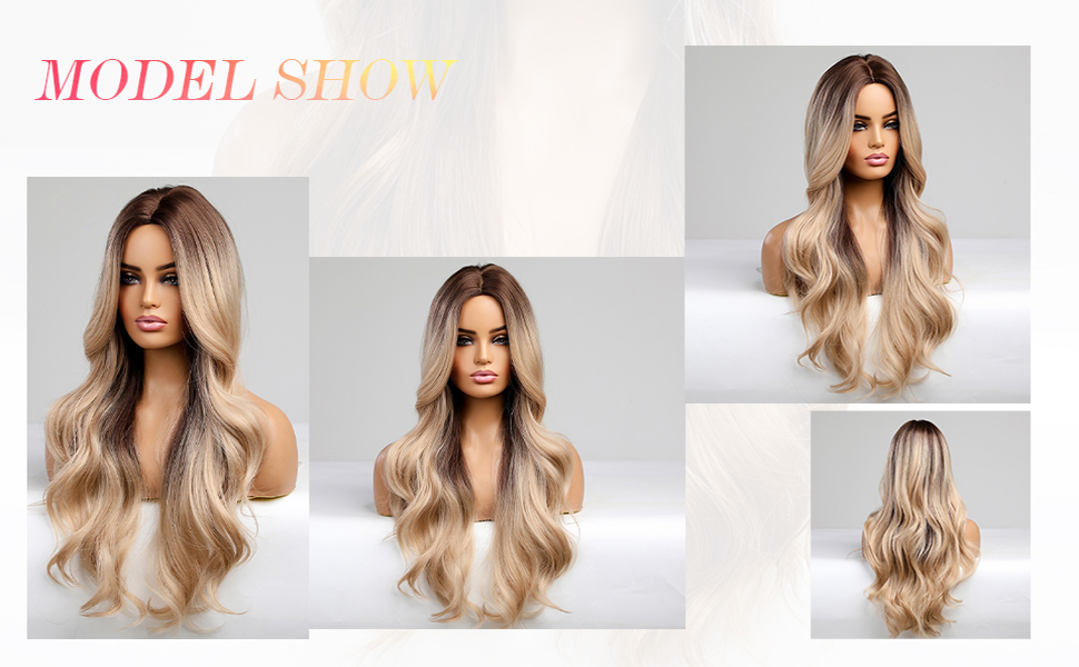 ombre blonde wig