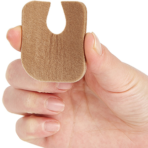 Callus Cushions U-Shaped Callus Pads and Elliptical Foam Corn Pads Set for Foot