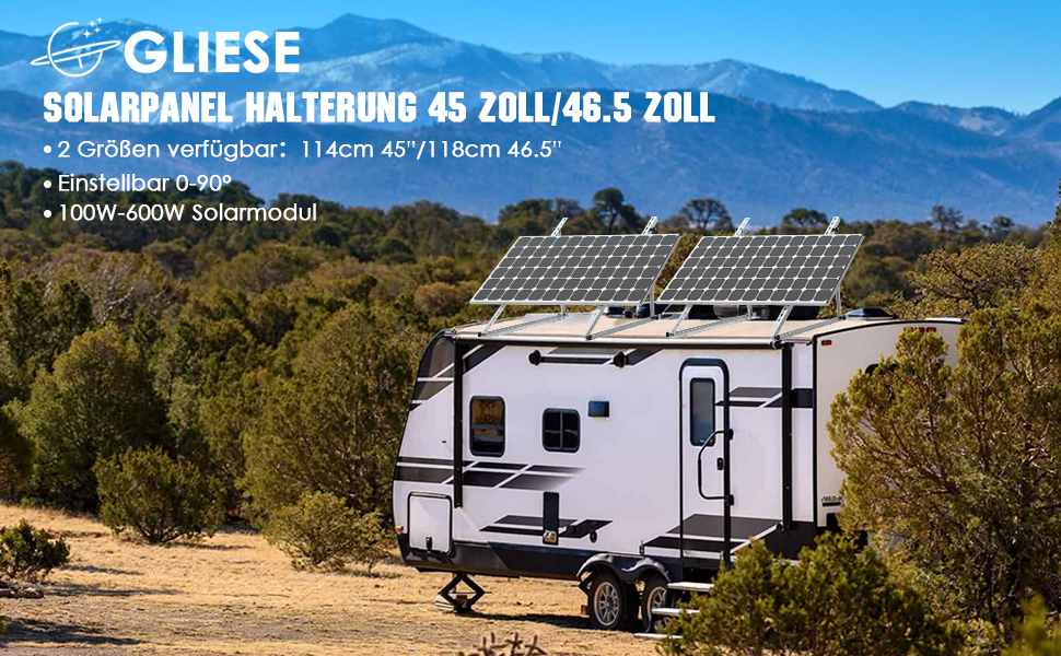 Solarmodul Halterung