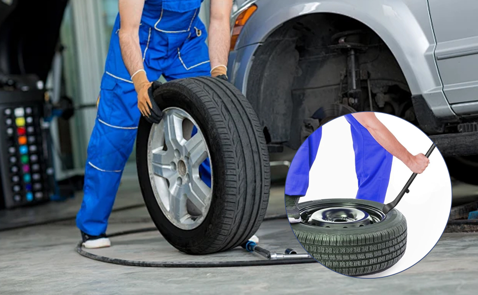 2 Pcs Tire Mount and Demount Iron 34645 Tire Changing Removal Tool