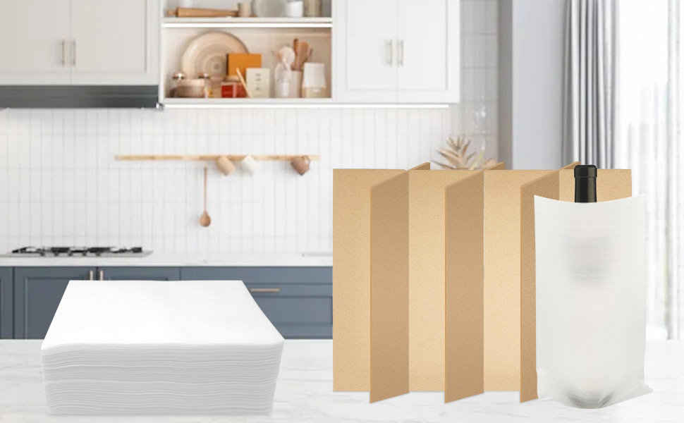 8 Sets Moving Box Glasses Divider Kits for Kitchen Dish