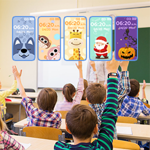 boys' watches kids digital watch phone wristband fashion tracking exercise silicone resistant