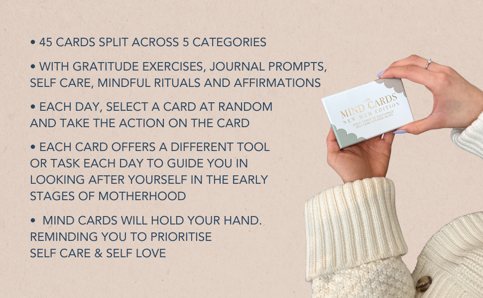 mind cards therapy manifestation journling wellnes mindfulness self care