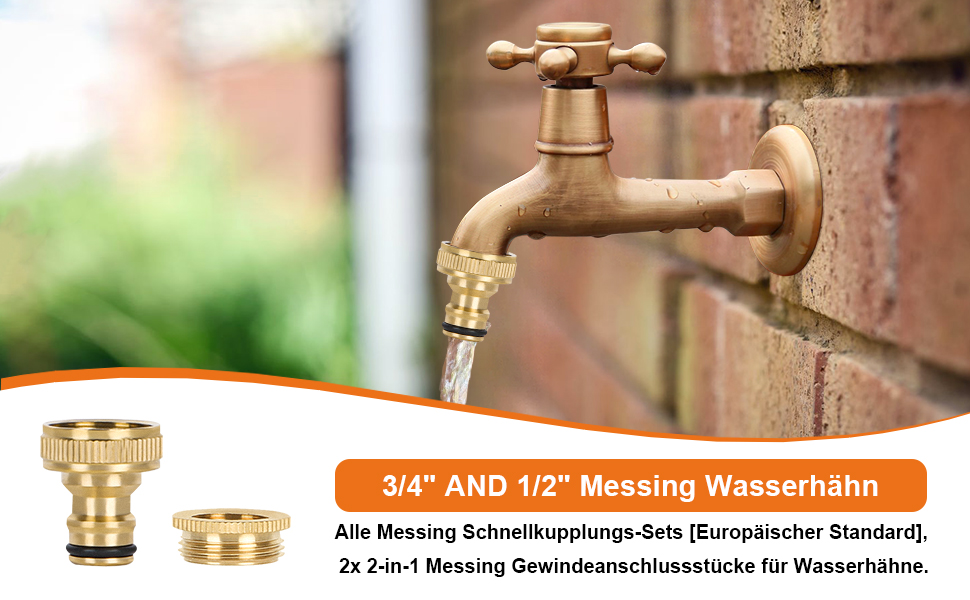 Wasserhahn Adapter 1 2 Zoll Auf 3 4 Zoll www.amazon.de