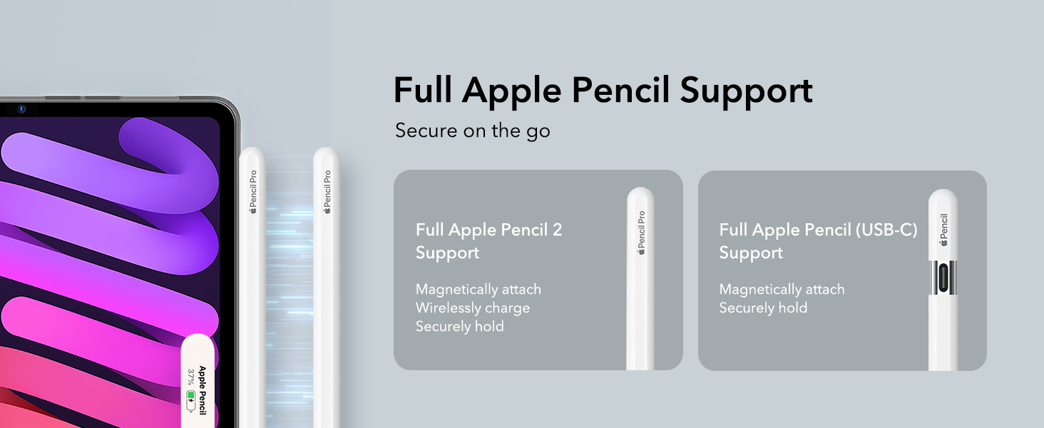 Full Apple Pencil Support