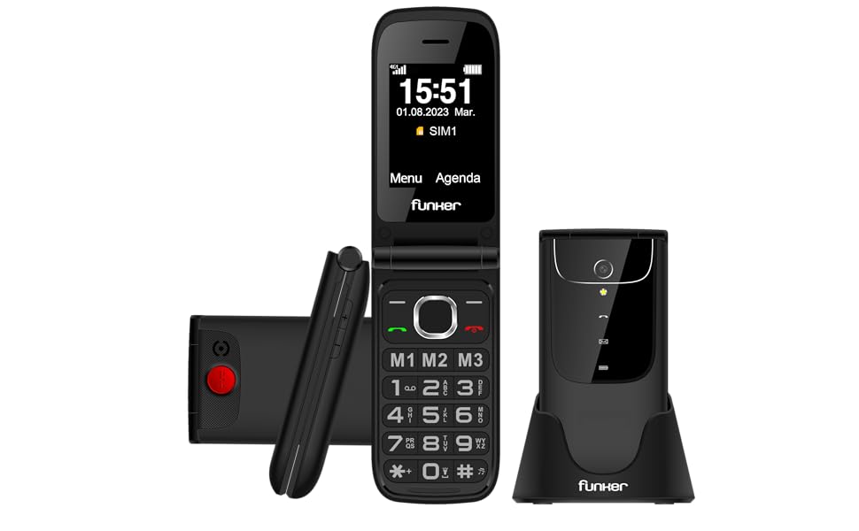 Funker C150 Comfort Easy 4G VoLTE