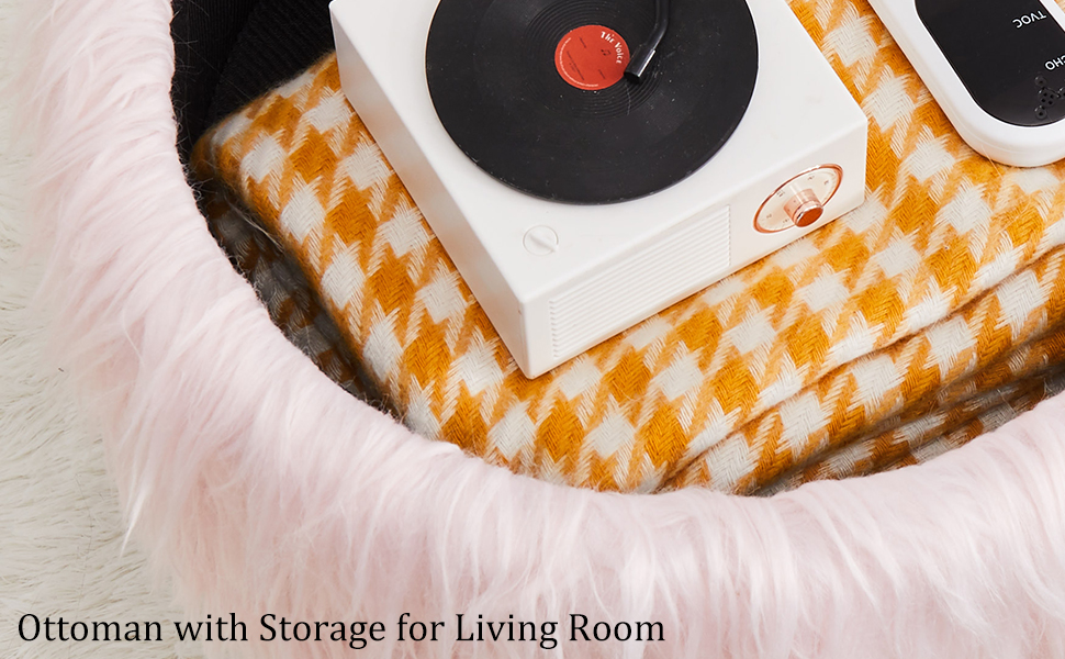 Compact Footrest Stool