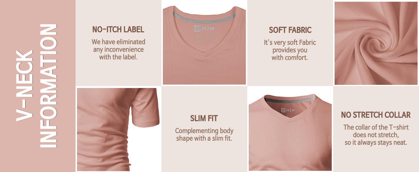 Crew-Neck / V-Neck Long Sleeve T-shirt