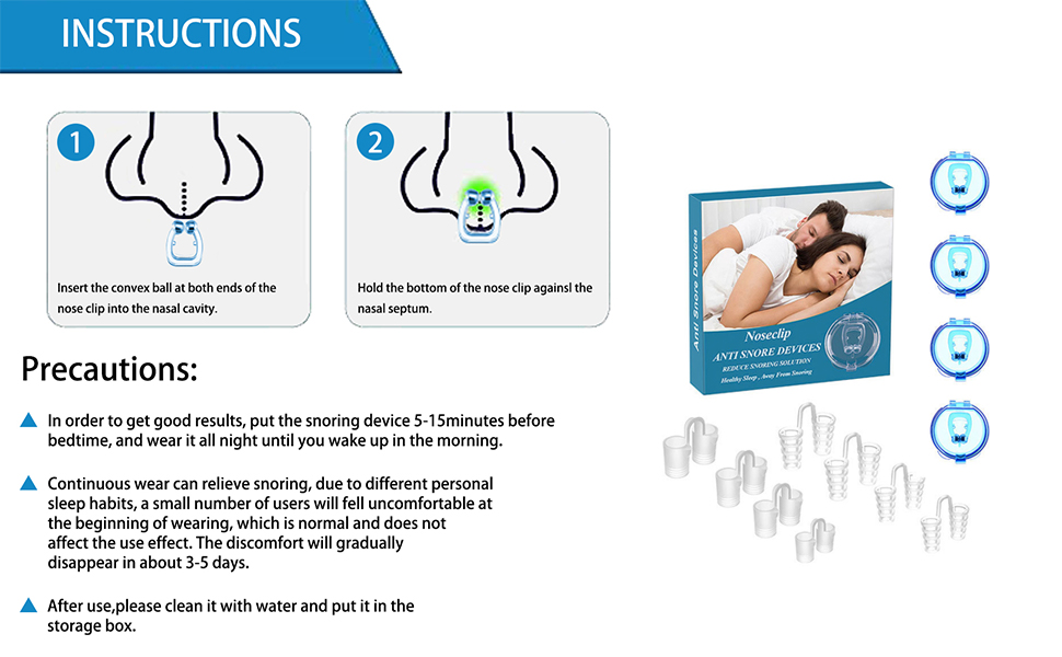 AntiSnoring Devices That Work,Anti Snoring Snore Stopper,4