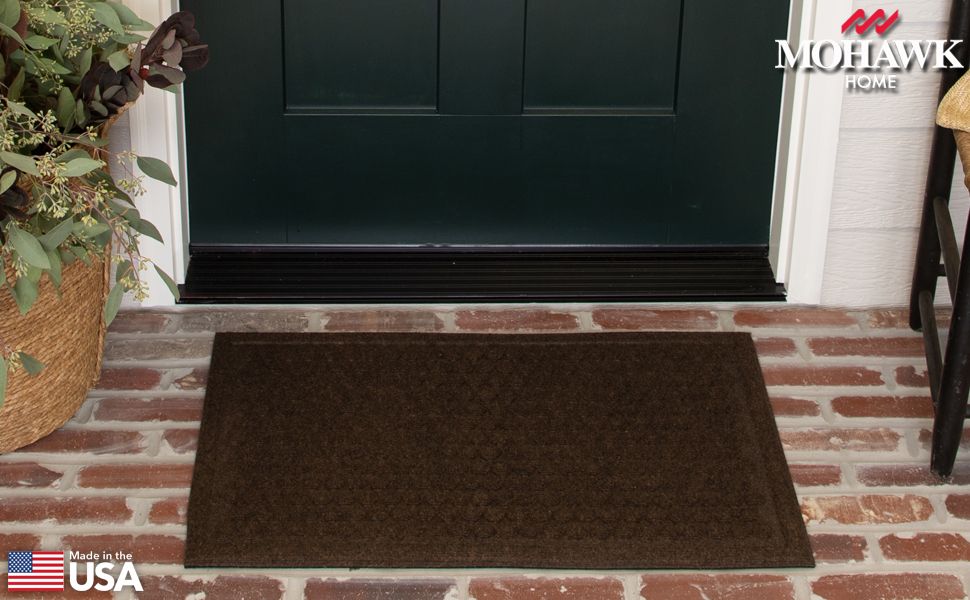 Mohawk Home Impressions Dots Chocolate Door Mat, 3'X4