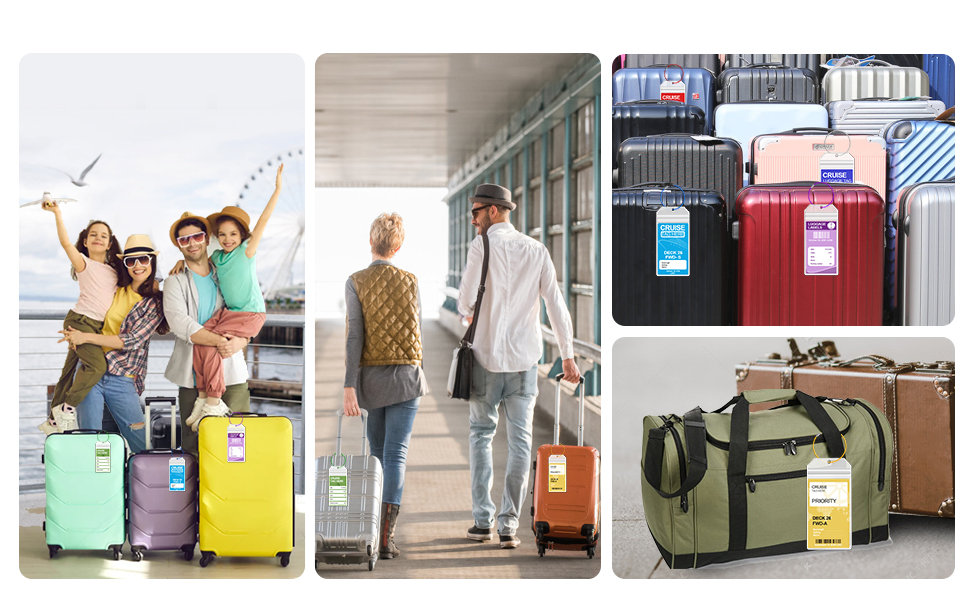 Waterproof Clear Luggage Tag