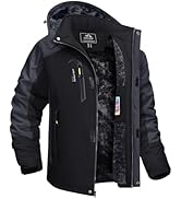 TACVASEN Winter Jacket Men's Water-Resistant Fleece Jacket Snow Ski Jacket Military Tactical Jack...