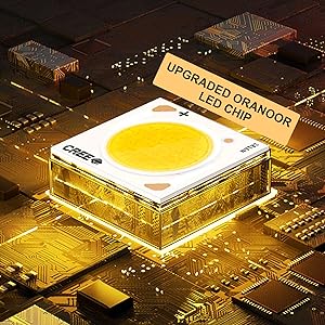ORANOOR LED Gold Modern Chandeliers for Dining Room Living Room, Dimmable Kitchen Pendant Lamp