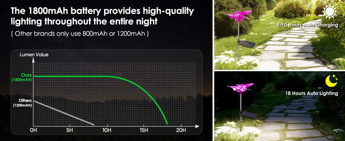solar lights outdoor garden