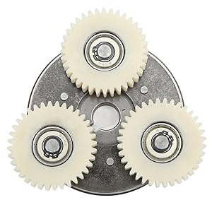 36T nylon gears and 88 mm clutch set, 36 teeth ebike planetary gear clutch for Bafang 