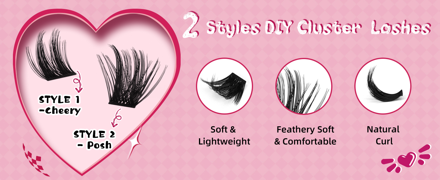 DIY Cluster Lashes Kit