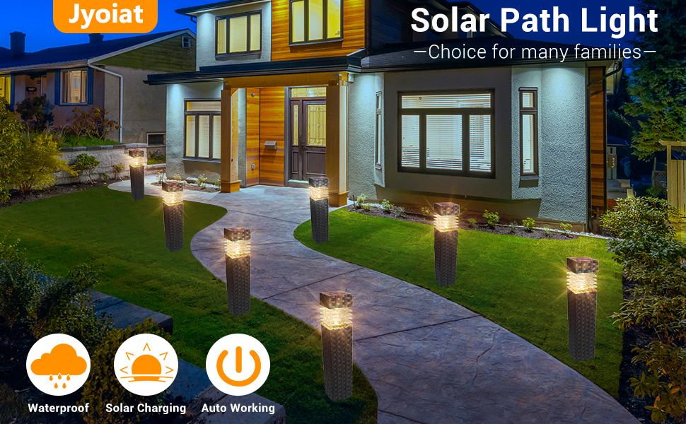 path driveway patio garden lights