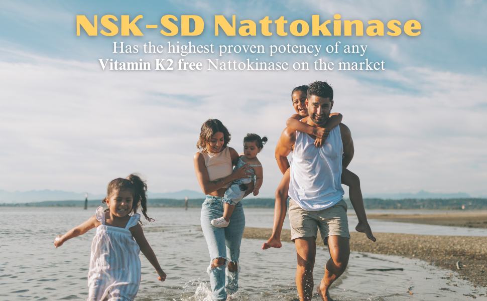 NSK-SD Nattokinase vitamin K2 free nattokinase