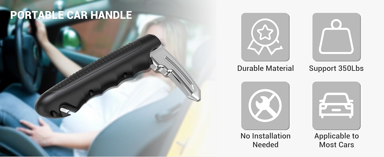 Virterique Car Handle Assist for Elderly Door Handle