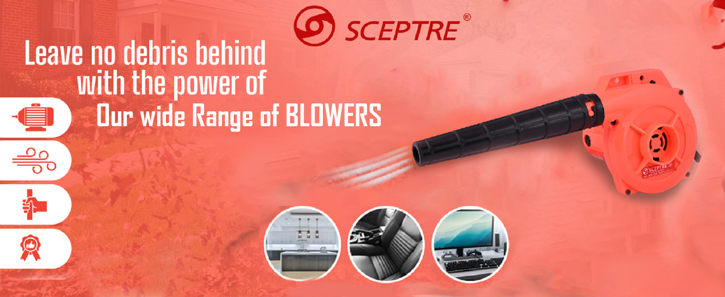 Sceptre Blower for Home and Garden Air blow