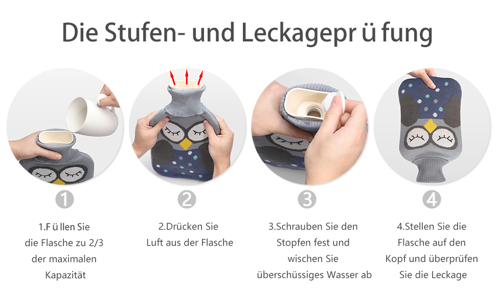 OliviaLiving Heißwasserbeutel