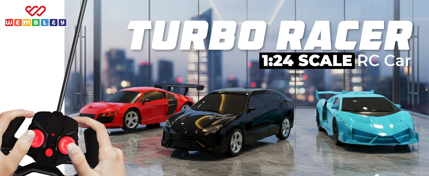 Wembley Turbo Racer Rechargeable Remote Control Car