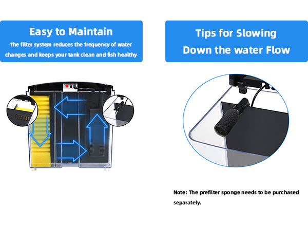 Amazon.com : FREESEA 1.4 Gallon Betta Aquarium Starter Kits