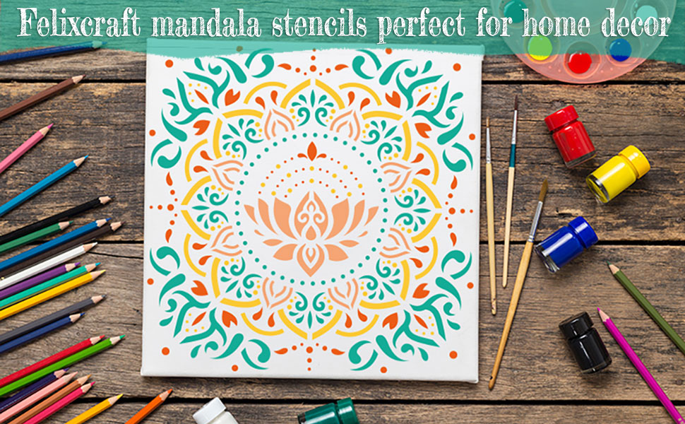 mandala stencils