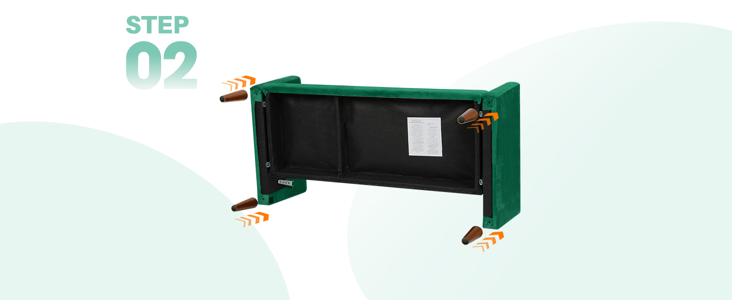 loveseat-easy to install