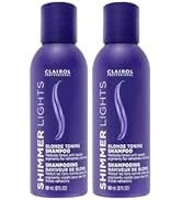 Clairol Professional Shimmer Lights Purple Shampoo, 2 fl. Oz | Neutralizes Brass & Yellow Tones |...