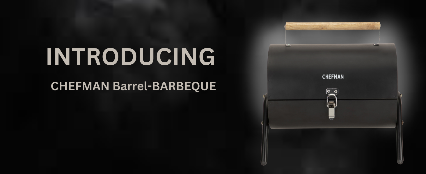 Chefman Barrel Barbeque