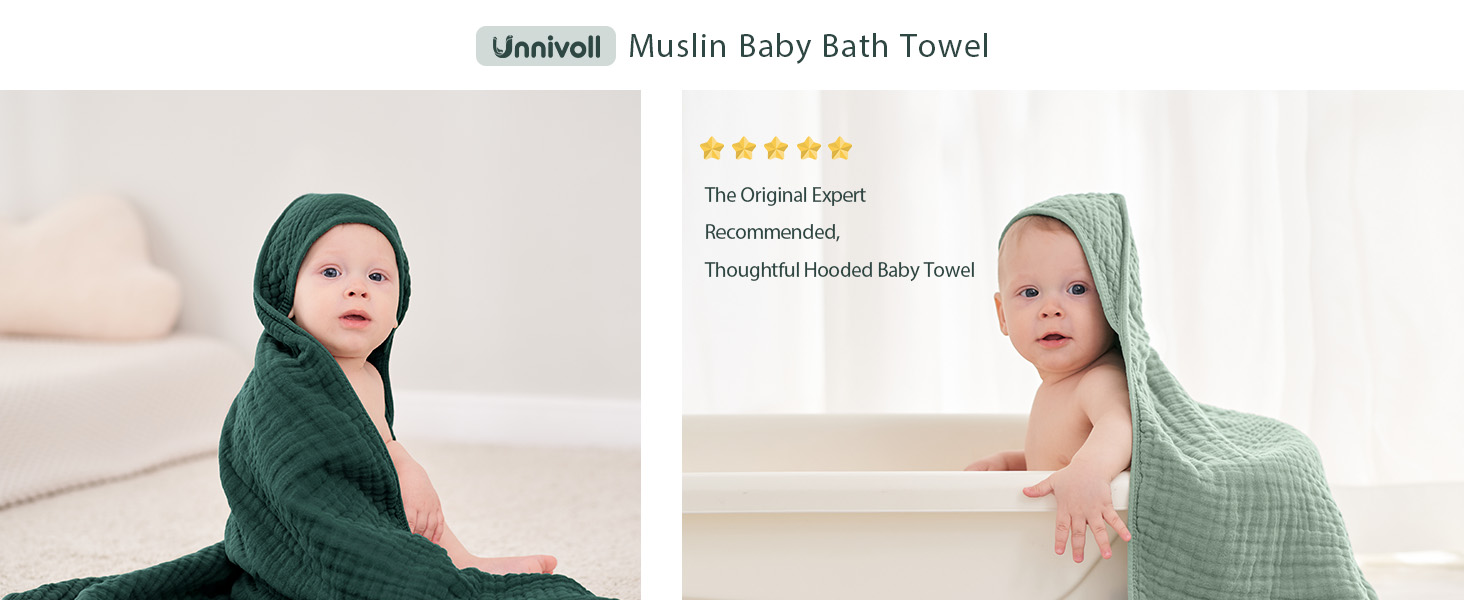 Hooded Baby Towels