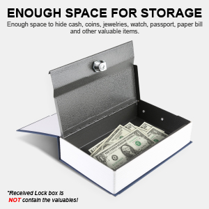 enough space for storage