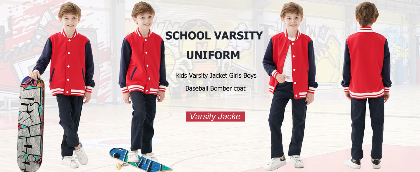 Kids Baseball Jackets
