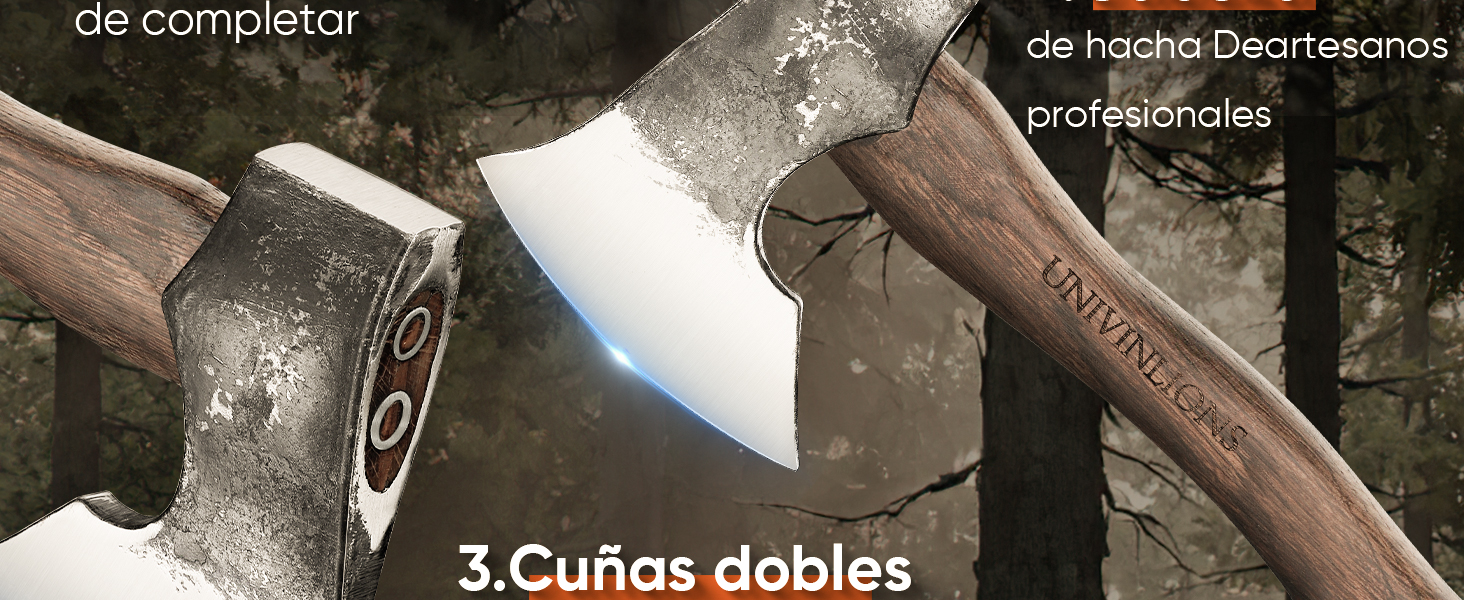 hacha para leña