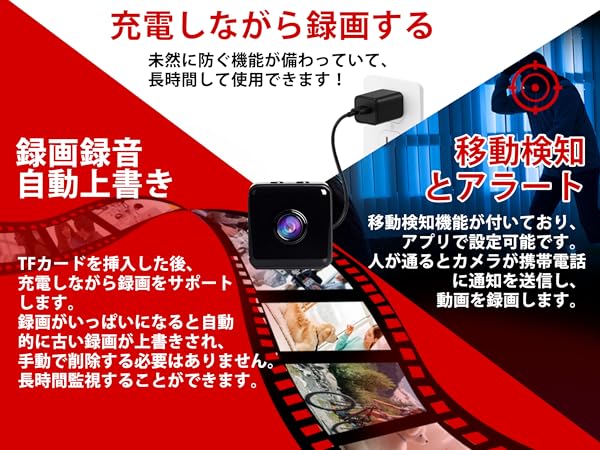Amazon | Aoisora 【2025新版 超小型カメラ&WIFI機能付き】 小型