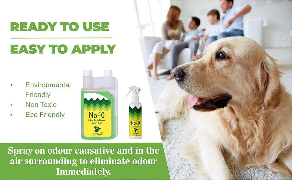 Buy NoO® Odour Control Spray 1000 ml Refill pack Pet Area
