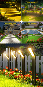 Outdoor Solar Pathway Lights