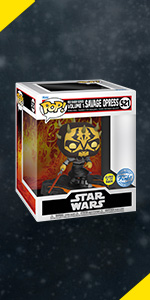 Amazon.com: Funko Pop! Deluxe Star Wars - Red Saber Series