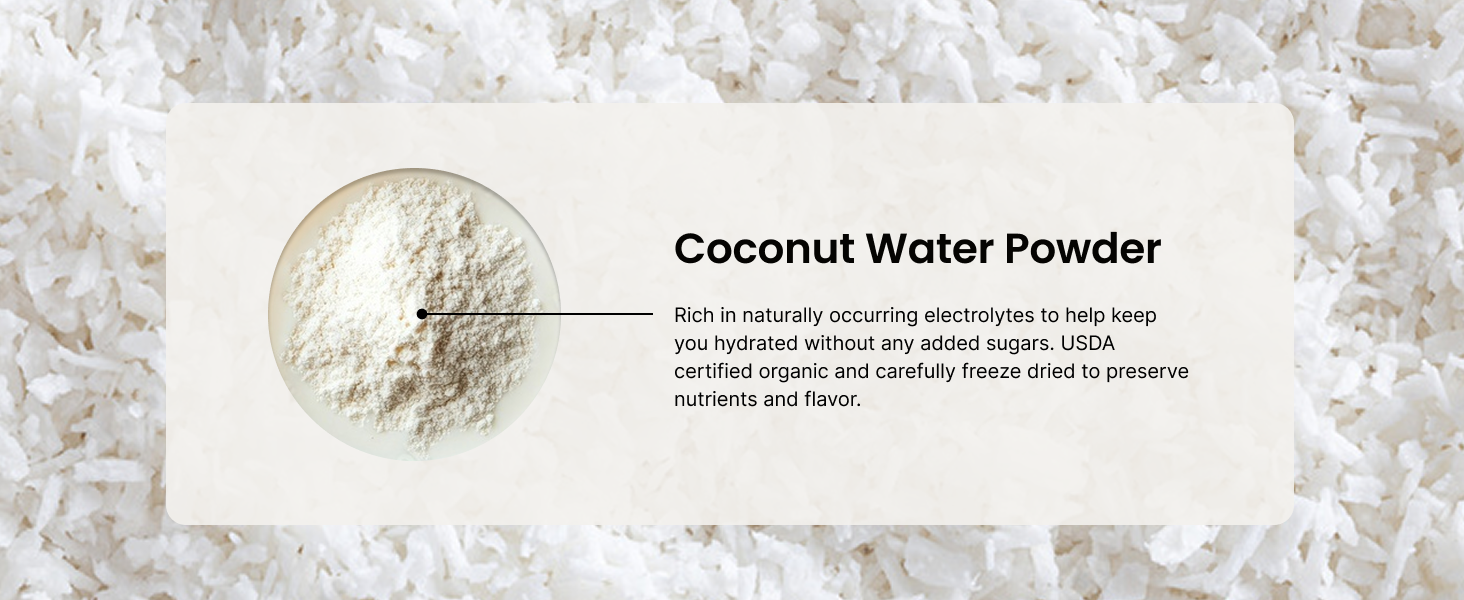 coconut water