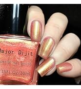 AILALUO 10ml Chameleon Nail Polish-Pearl Glitter for Women,chrome effect,Long-Lasting Nail Pigmen...