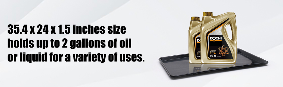 non-slip oil tray oil spill mat vehicle maintenance tray oil drip containment
