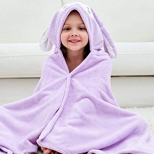 kids hooded bath towel