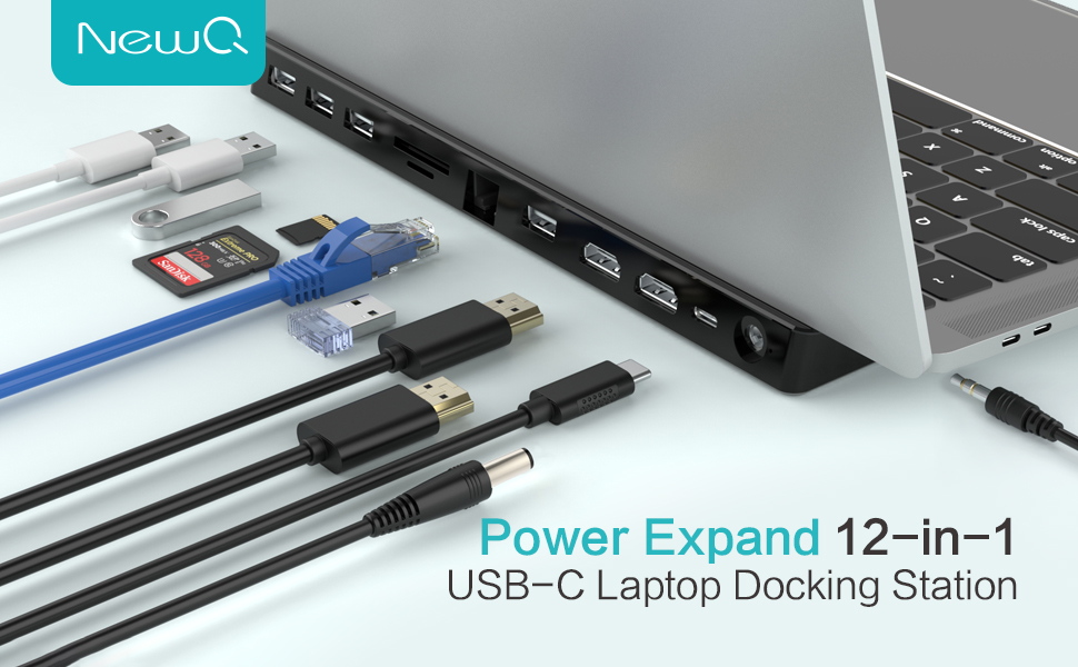 USB-C 12 IN 1 DOCKING STATION