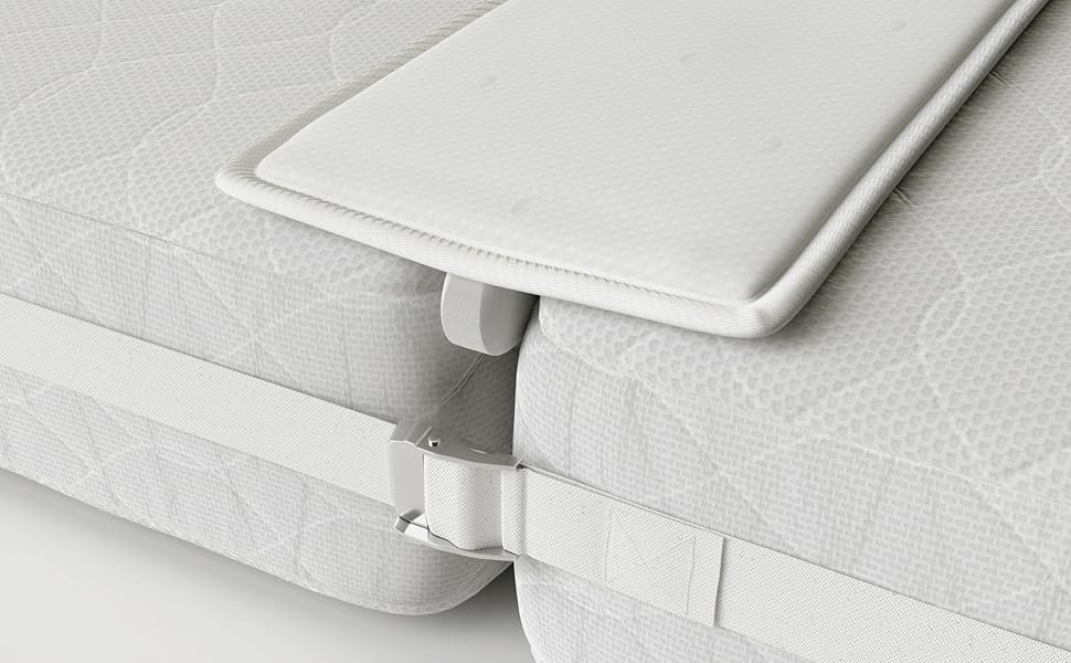 FeelAtHome Bed Bridge Twin to King Converter Kit Twin Bed Connector