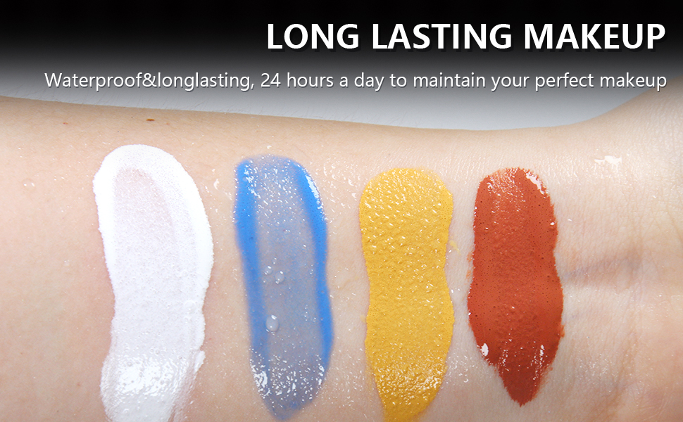 waterproof & long lasting face makeup