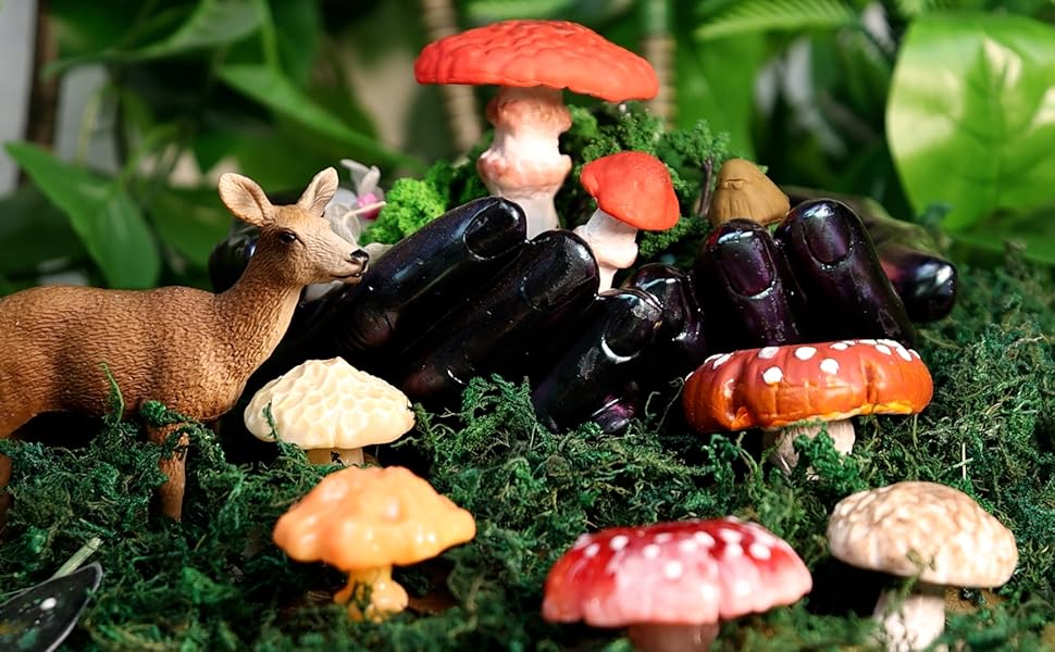 Amazon.co.jp: FUNSHOWCASE マッシュルーム きのこ シリコン